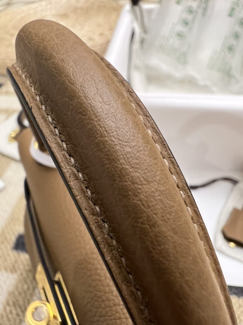 Hermès Kelly 25 Togo Alezan Gold Hardware - Image 9