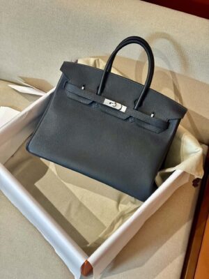 Hermès Birkin 35 Noir Togo Palladium Hardware
