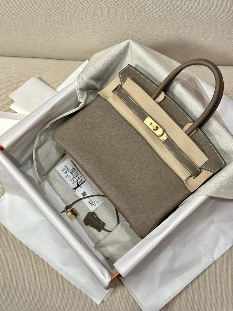 Hermès Birkin 30 Etoupe Togo Gold Hardware