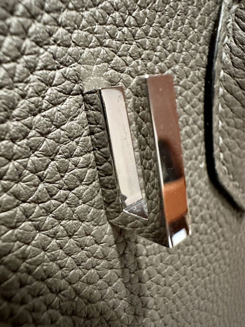 Hermès Birkin 25 Etain Togo Gold Hardware - Image 7