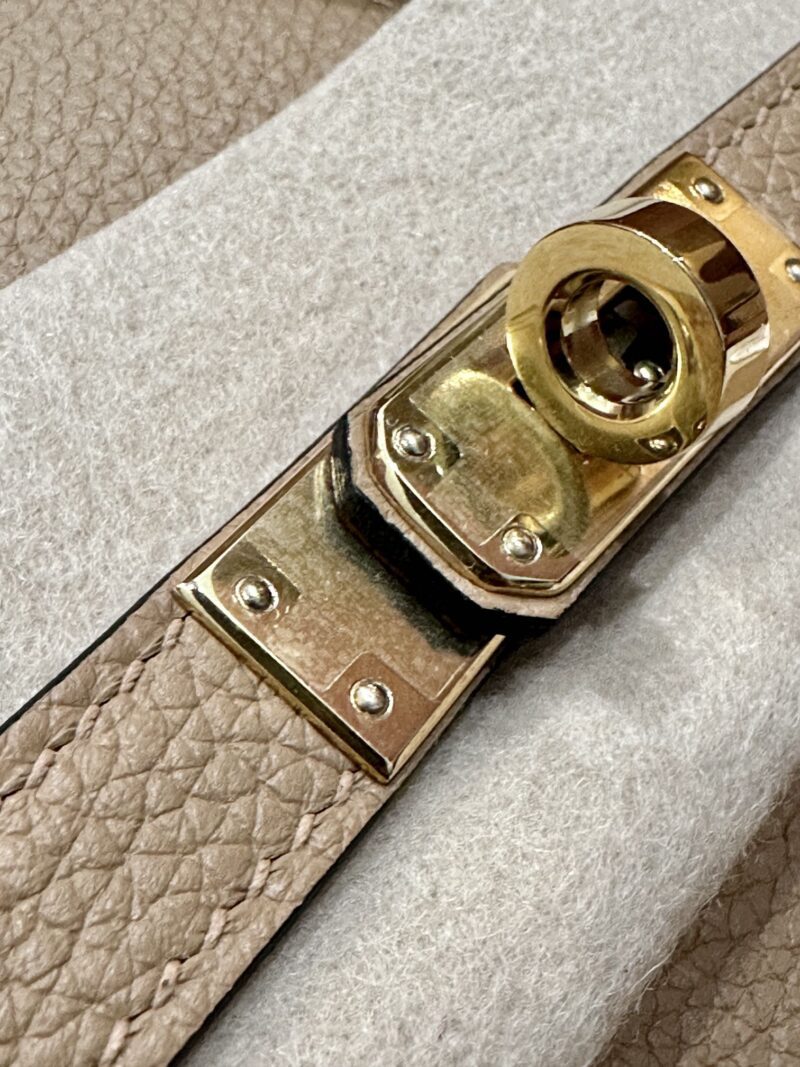 Hermès Birkin 25 Chai, Gold Togo Gold Hardware - Image 13