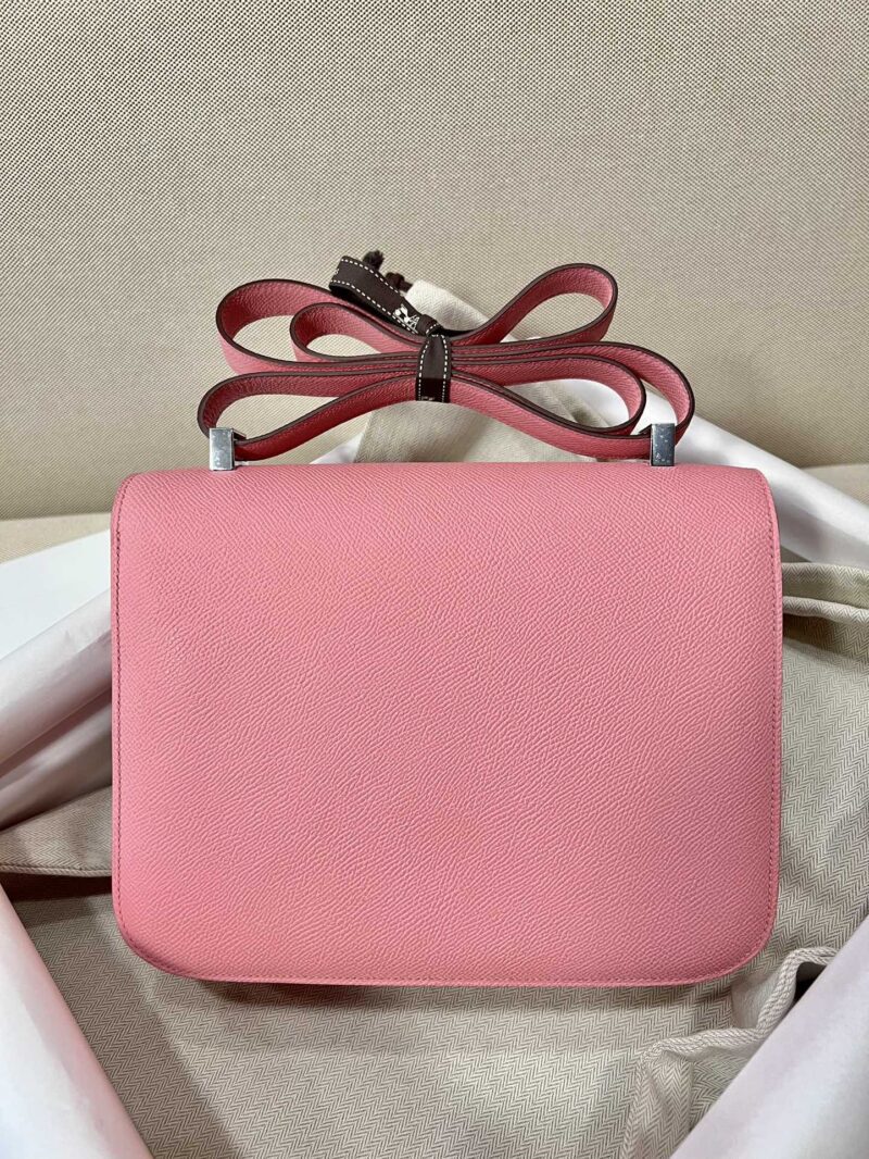 Hermès Constance 24 Rose Confetti Epsom Palladium Hardware - Image 2