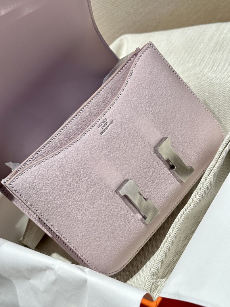 Hermès Constance 18 Mauve Pale Chevre Palladium Hardware - Image 4