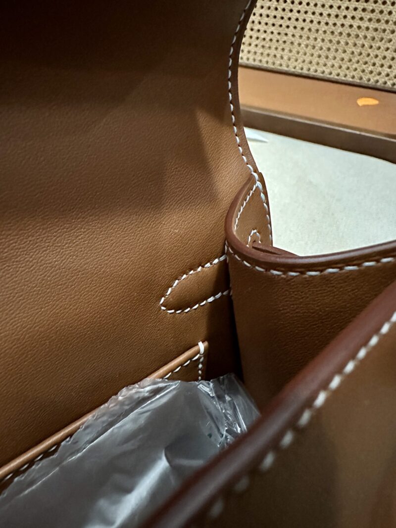 Hermès Kelly Pochette Gold Swift Gold Hardware