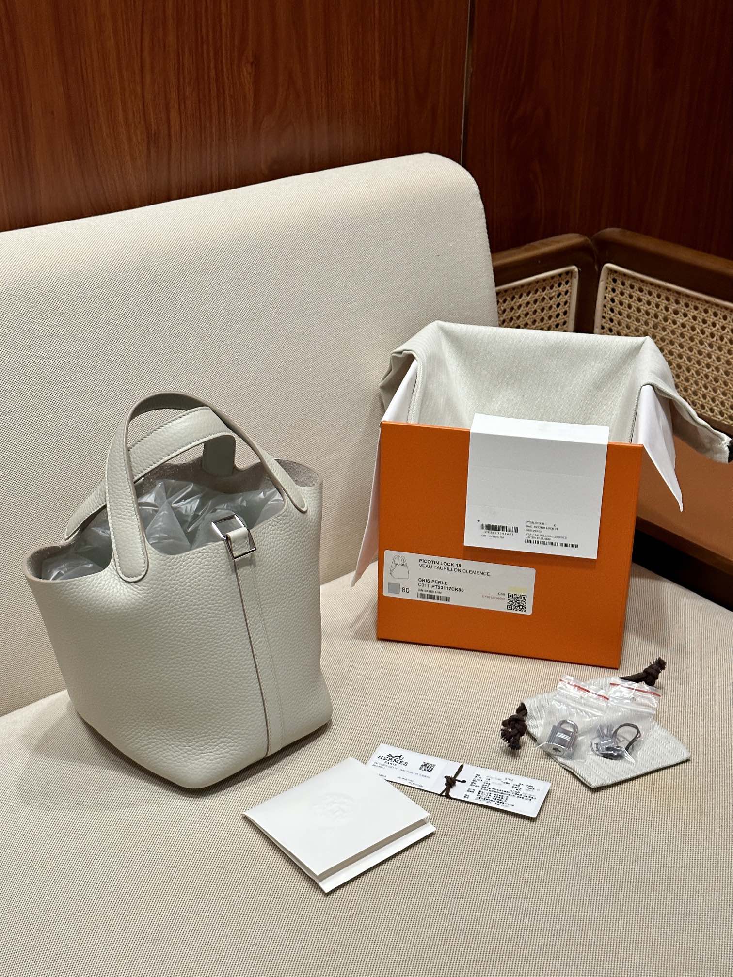 Hermès Picotin Inspired Bristol