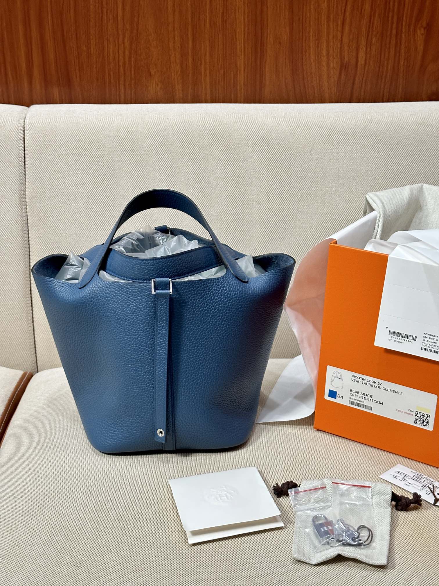 Hermès Picotin Inspired Blackburn