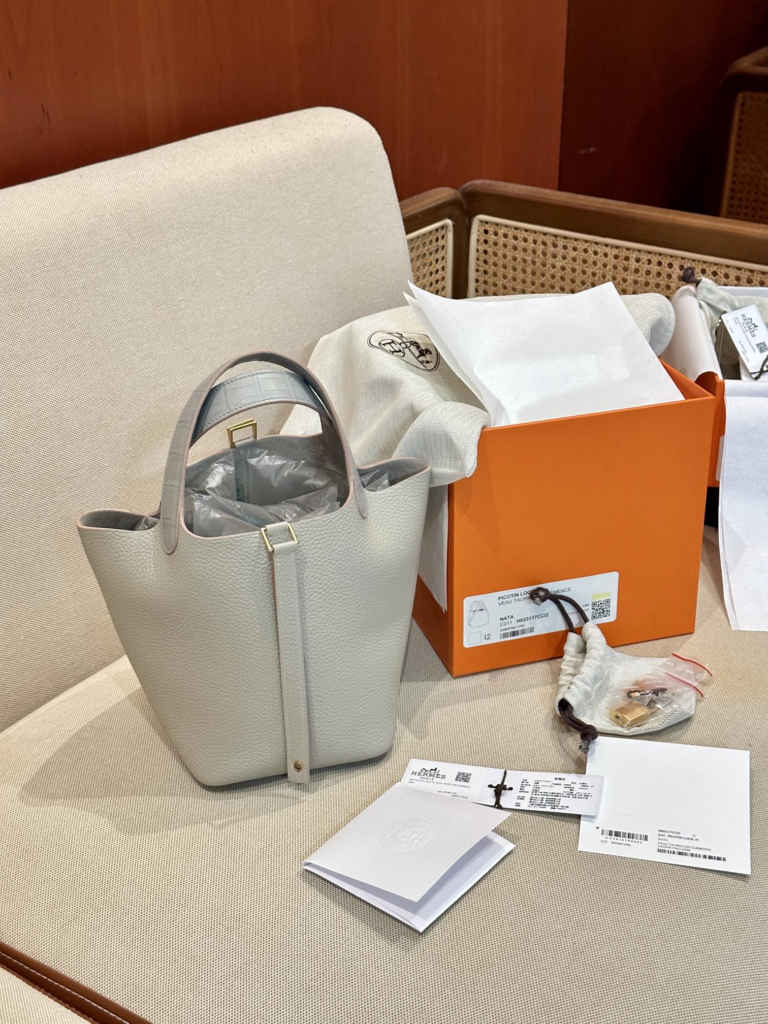 Hermès Picotin Inspired Luton