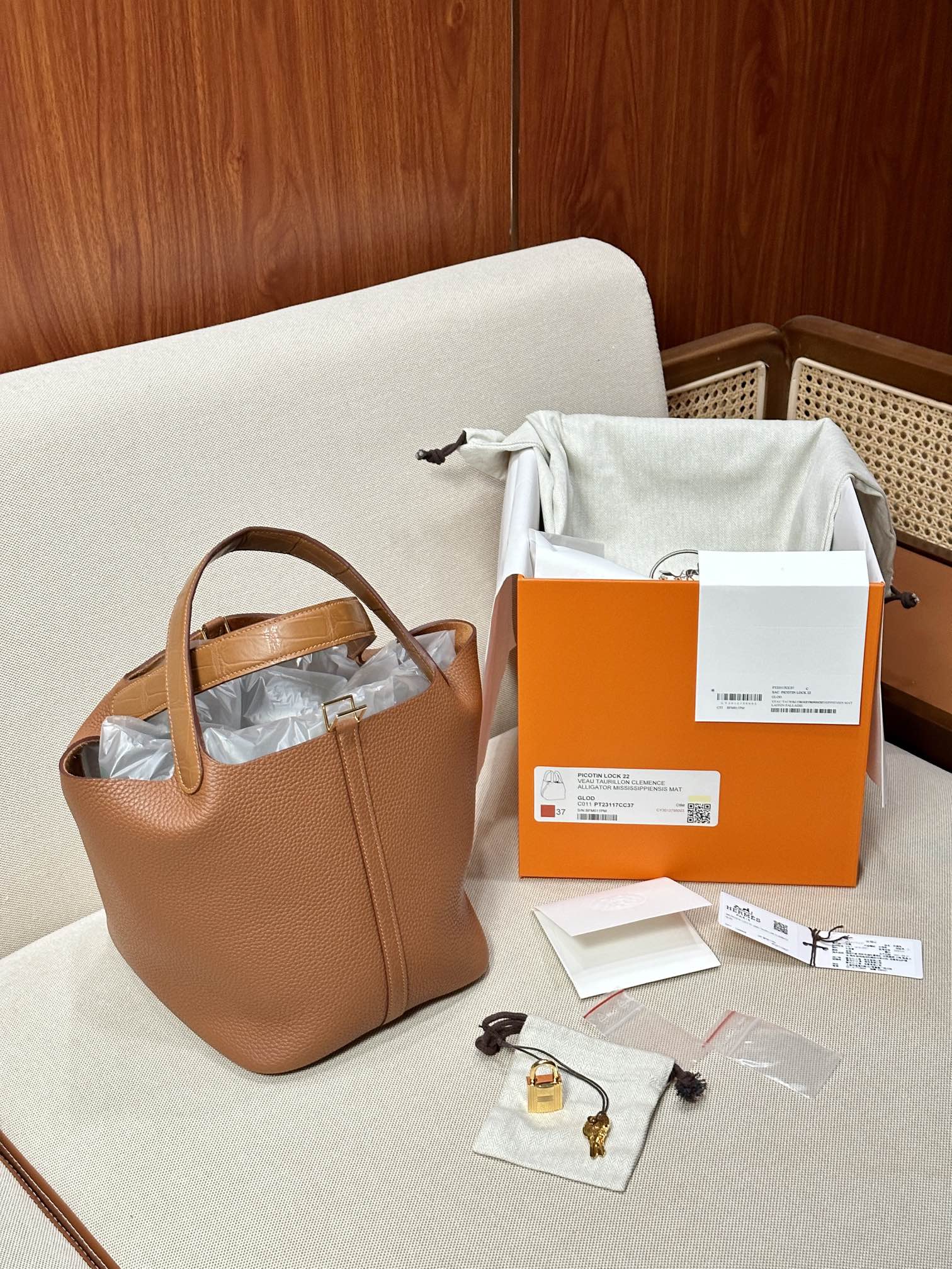 Hermès Picotin Inspired Columbus