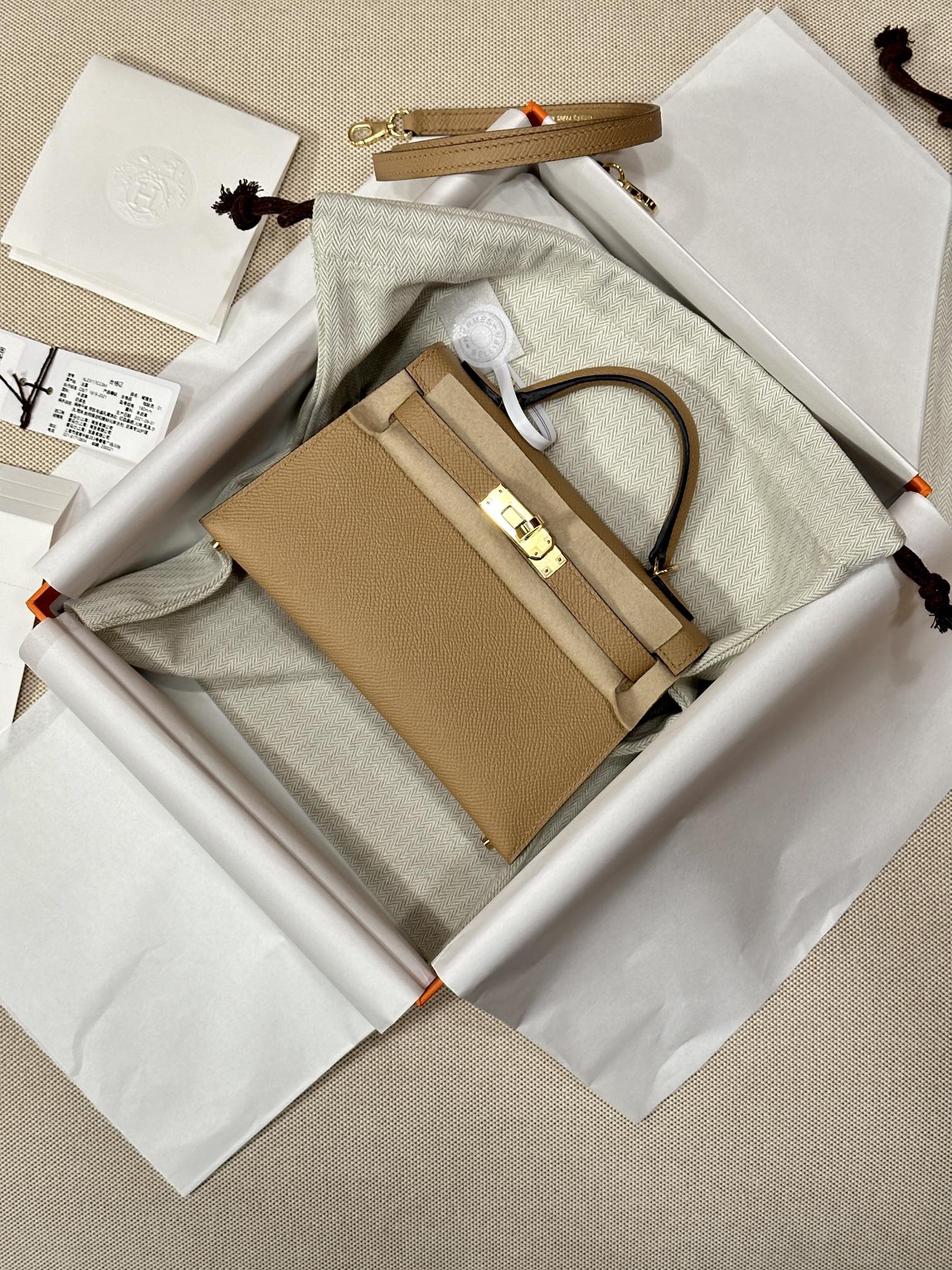 Hermes Mini Kelly Inspired Oxford